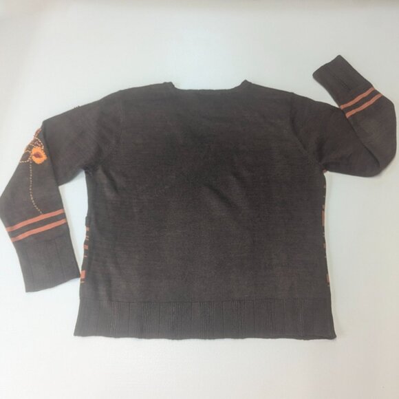 Norton McNaughton Size Large Brown Fall Sweater - Picture 8 of 9